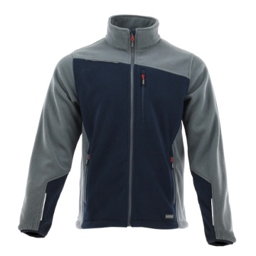 Jacheta fleece barbati Confort Plus Bluemarin-Gri - Img 1