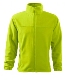 Jacheta fleece galben fluo vizibilitate santier Malfini - Img 3