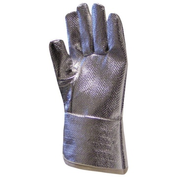 Manusi aluminizate cu fir aramidic,termorezistente si rezistente la taiere 38cm