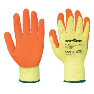 Manusi de protectie Latex Flex A150 portocaliu Portwest