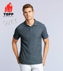 Noi culori elegante tricourile polo de vara SOFT diverse culori Gildan
