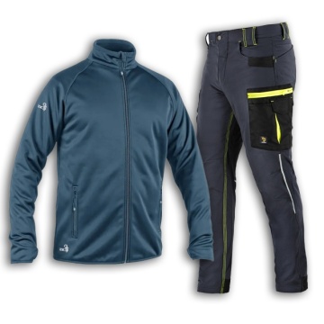 Pachet pantaloni elastici si hanorac de lucru