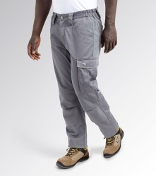 Pantaloni de lucru clasic + Strech gri de vara - Img 1