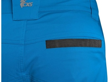 Pantaloni de lucru CXS Solis Flex albastri - Img 6