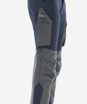 Pantaloni de lucru elastici 4-WAY stretch mobilitate Maxima Sara - Img 3