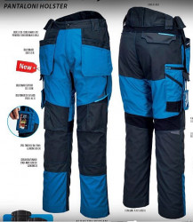 Pantaloni de lucru profesionali Holster flexibili tip dulgher marime 32 inch Portwest