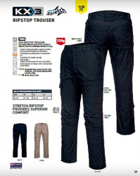 Pantaloni de lucru Ripstop rezistent stretch Portwest - Img 8
