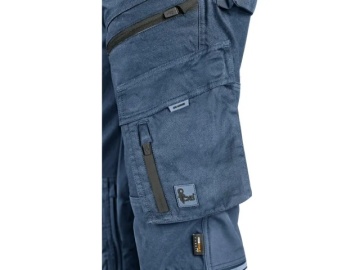 Pantaloni de lucru slim-fit 4-way stretch cu Cordura CXS albastru - Img 5