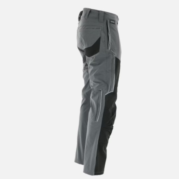 Pantaloni elastici si usori | Gri-Negru Sara - Img 2