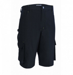 Pantaloni scurti usori Tenerio flexibili negri Coverguard
