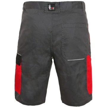Pantaloni scurti vara usori gri-rosu CXS - Img 4