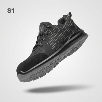 Pantofi de protectie usori S1 cu bombeu negri Sport Style CXS