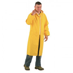 Pelerina ploaie lunga pret impermeabila, verde, galben Coverguard