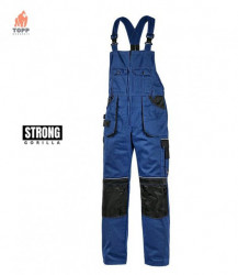 Salopeta de lucru tercot Strong albastru CXS