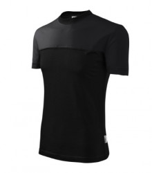 Tricou bicolor ADL109 rosu-negru, albastru-bleumarin Malfini - Img 4