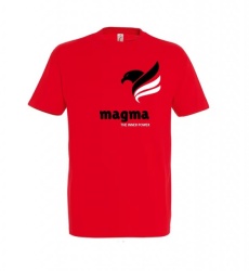 Tricou Magma personalizat rosu