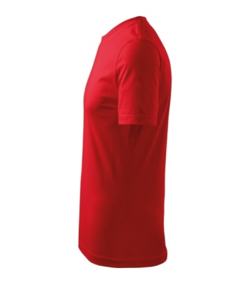 Tricou rosu maneci scurte de vara bumbac 160 ADL Malfini - Img 2