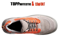 Ultimele marimi: Pantofi de lucru S1P rezistenti Orange Coverguard - Img 3