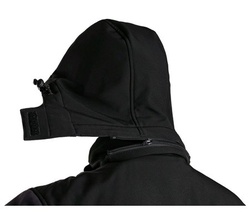 Utima sansa - Jacheta de toamna iarna softshell outdoor neagra CXS - Img 2