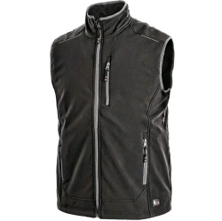 Vesta neagra Softshell de protectie la vant CXS