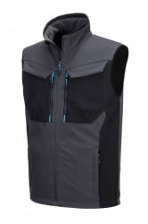 Vesta softshell cu multiple buzunare, detalii reflectorizante - Img 1
