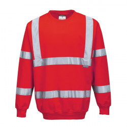 Bluza groasa primavara cu benzi reflectorizante UV Portwest - Img 3