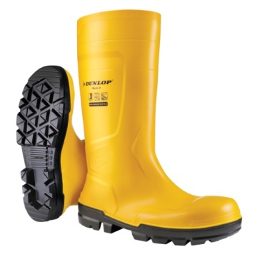 Cizme PVC Dunlop S5 Galbene de protectie