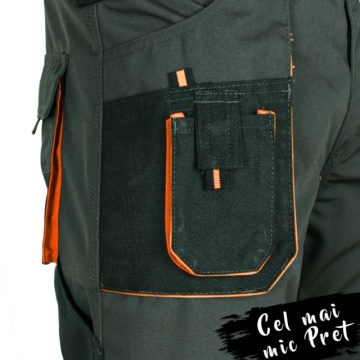 Costum salopeta de lucru pantalon talie cu jacheta material rezistent | Oferta Top - Img 5