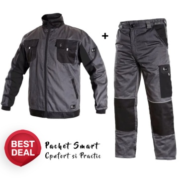 Costum Salopeta de lucru: pantaloni si jacheta CXS