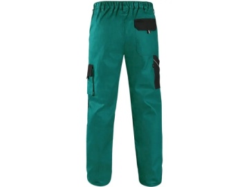 Costum salopeta gradina jacheta + pantalon verde din bumbac CXS - Img 3