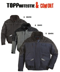 Coverguard Ultima bucata - Geaca de iarna Pilot maneci detasabile neagra Ripstop - Img 2