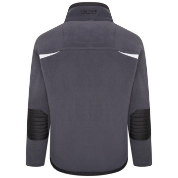 Fleece cu fermoar gros și durabil JCB - Img 3