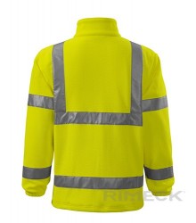 Fleece galben benzi reflectorizante 3M Malfini - Img 2