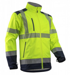 Geaca KAZAN SOFTSHELL galben fluo Coverguard