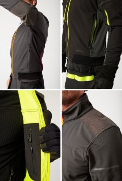 Jacheta Softshell Bomber EV4 Portwest - Calitate superioara 4-way - Img 3