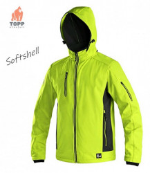Jacheta softshell fluorescenta reflectorizanta CXS