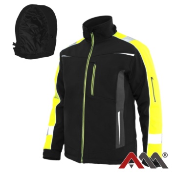 Jachetă softshell reflectorizanta cu captuseala interior