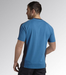 Lichidare: Tricou bumbac Organic Utility Diadora albastru Cross