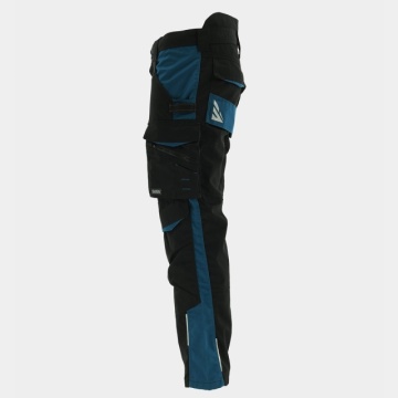 Pantaloni de lucru Confort optim | Negru + Petrol - Img 2