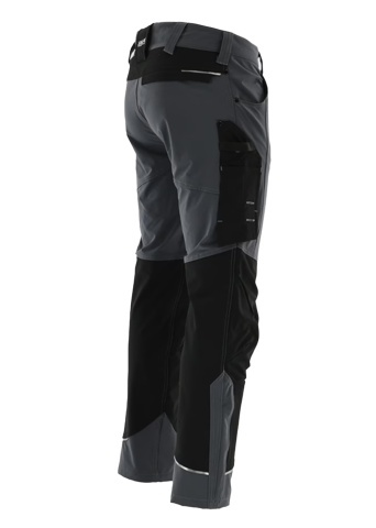 Pantaloni de lucru elastici 4-WAY stretch mobilitate si confort Sara - Img 4