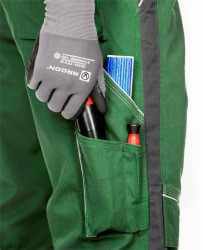 Pantaloni lucru verzi cu croi tip Strauss Agro Ardon - Img 4