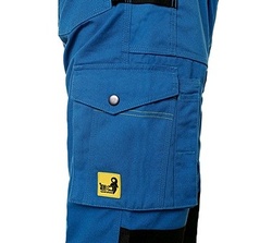Pantaloni moderni de lucru X-Flex albastru deschis CXS - Img 3
