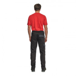 Pantaloni salopeta lucru Bicolor mecanci auto negru-gri - Img 2