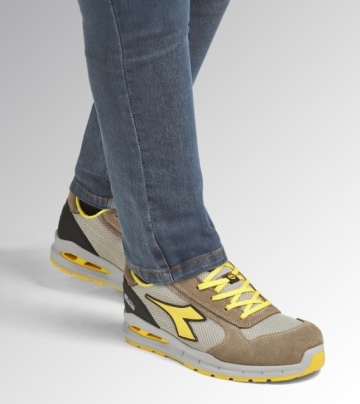 Pantofi protectie Diadora vara cu bombeu bej respirabil A.BOX, Colectia vara 2026 - Img 4