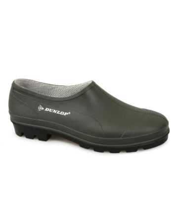 Pantofi PVC verde Dunlop talpa antialunecare - Img 3