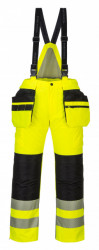 Salopeta de lucru reflectorizanta iarna cu multiple buzunare Portwest