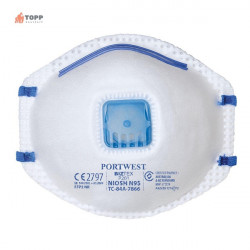 Semimasca protectie cu supapa FFP2 Portwest 10 buc