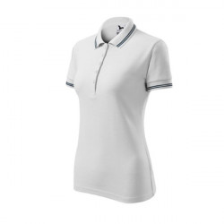 Tricou polo dame 200gr/mp alb Malfini - Img 2