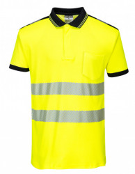 Tricou polo reflectorizant usor si respirabil Portwest - Img 2