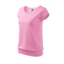 Tricou subtire de vara 150gr roz pentru dame Malfini
